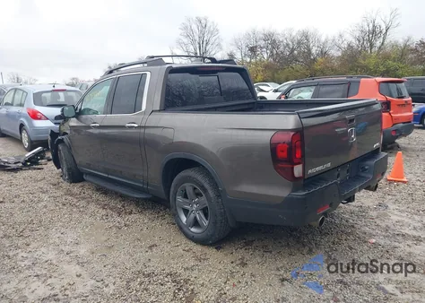 2022 Honda Ridgeline Rtl-E из США, поврежденный, VIN 5FPYK3F77NB012715